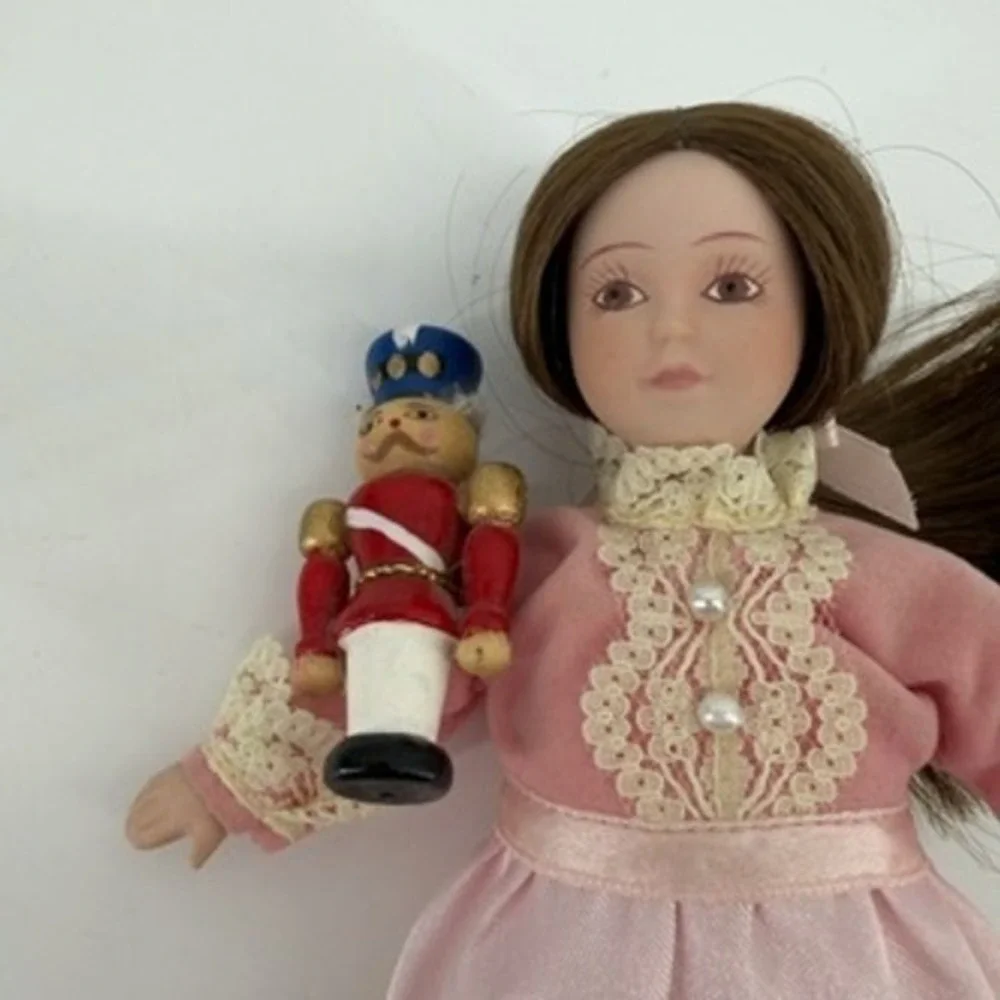 American Girl Samantha's Doll Pleasant Co Clara Nutcracker Porcelain 6